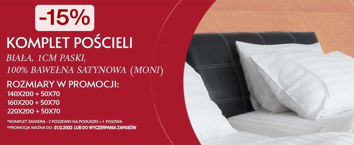 -15% KOMPLET POŚCIELI MONI