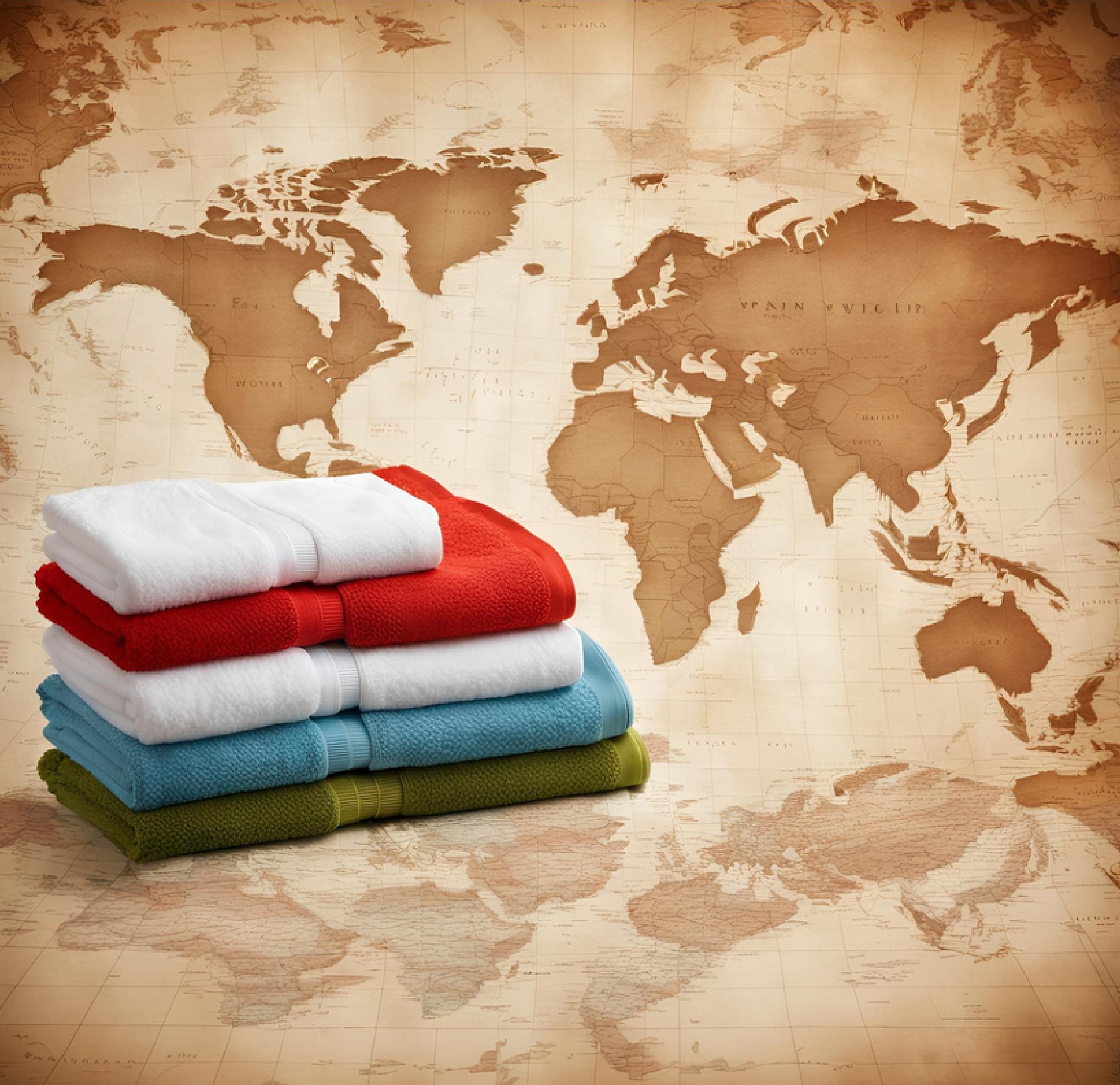 Towel Sizes and Types Around the World