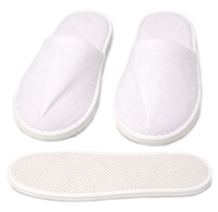 Nonwoven slippers open toe