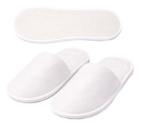 Nonwoven slippers open toe
