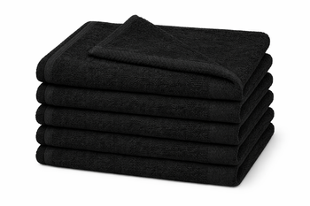  Bizet hand towel CO 500G black 50x100