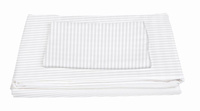 KAMI duvet cover, stripes 0.5cm, 50% CO / 50% PES 160X200