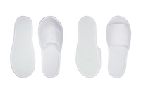 Terry slippers open toe