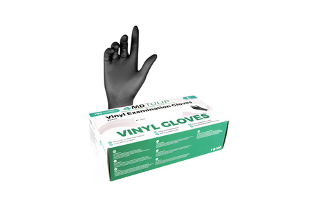 4MD TULIP Diagnostik-Handschuh schwarz XL