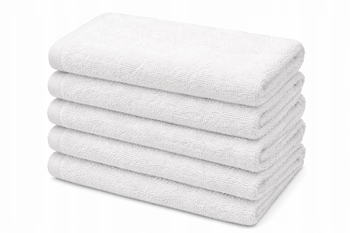 WEISSES THERA 30X30 Baumwolle PREMIUM 500 Gesichtshandtuch WOVEN