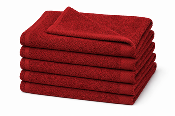Badetuch 70x140 Baumwolle HOTEL 400 G DORSET ROT