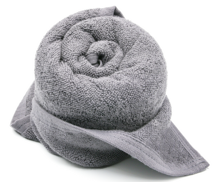 Asciugamano THERA in spugna grigio chiaro / 500 g/m² 40X60