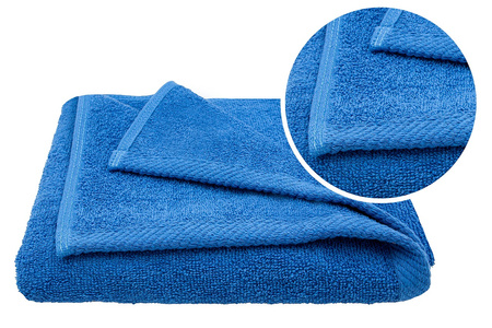 BADEZIMMERHANDTUCH LARGE SPA WOVEN TOWEL 70x140 BLUE BIZET