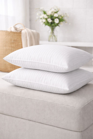 KAMI párnahuzat, csíkok 0,5cm / 50% CO, 50% PES 60X80