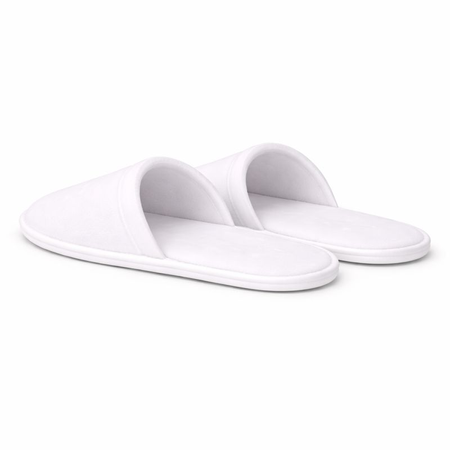 Nonwoven slippers open toe