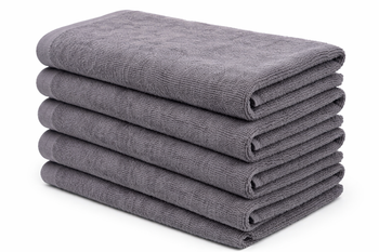 Towel THERA grey terry / 500gsm 50X100