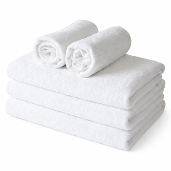 WEISSES BADETUCH PREMIUM 550 GSM 100% Baumwolle 100% OBI 70x140