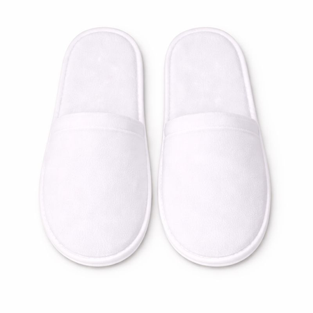 Nonwoven slippers open toe