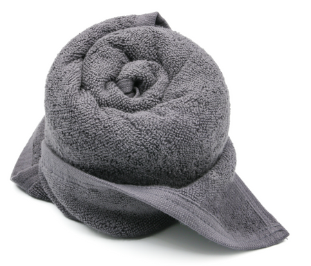 PREMIUM SPA FROTTE Handtuch groß grau 500 GSM Badetuch THERA SPA 100X150 Hotelhandtuch