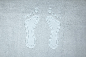 Bath mat "foot" design / 650gsm 50x70
