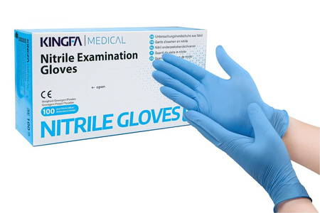 KINGFA Examination glove blue S