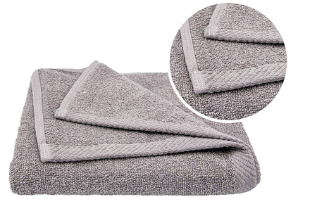 Bizet towel CO 500G light grey