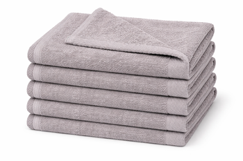 Asciugamano 50x100 cotone hotel grigio chiaroDORSET 400 G