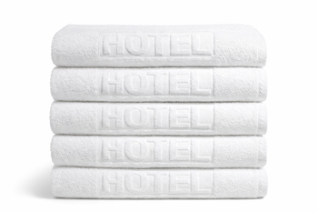 OBI Frottierhandtuch, Aufschrift "HOTEL" / 550gsm 50X100