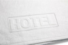 OBI asciugamano in spugna, scritta "HOTEL" / 550gsm 50X100