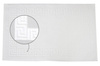 Badematte GRIECHISCH MODELL 650 GSM hotel WEISS GRIECHISCH 50x70