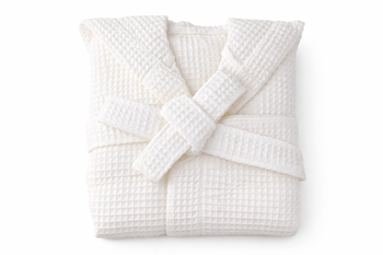 ACCAPPATOIO HOTEL WAFFLE SPA COTONE SPESSO BIANCO ACCAPPATOIO KAI CON CINTURA S