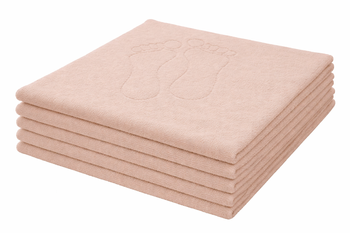 TAPPETO DA BAGNO HOTEL BRONZO LUMINOSO 50x35 650 G