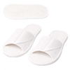 Nonwoven slippers open toe