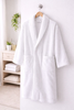 WELFOLE HOTEL SHIRT FROTT WHITE SOFT SPA velour 100% cotone S