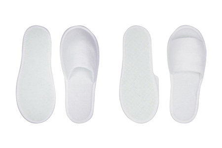 Pantofole in spugna con dita coperte