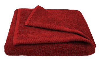 Asciugamano da bagno 50x100 in tessuto SHIREL 400 G DORSET ROSSO