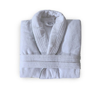 WELFOLE HOTEL SHIRT FROTT WHITE PIRRED SOFT SPA 100% cotone M